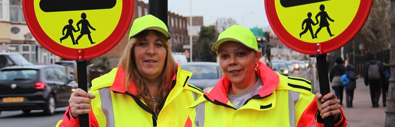 Crossing patrol officer return to Dagenham school