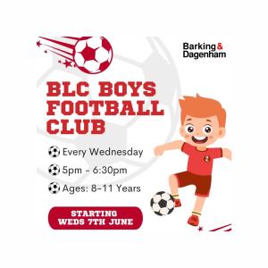 BLC Boys Football Club Flyer