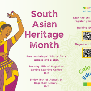 South Asian Heritage Month Free Workshops