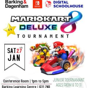 DSH Mario Kart 8 Tournament at Barking Learning Centre Community Hub on 27 January 2024