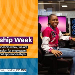 Flyer for National Apprenticeship Week