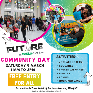 Future Youth Zone Community Day 9 March 2024