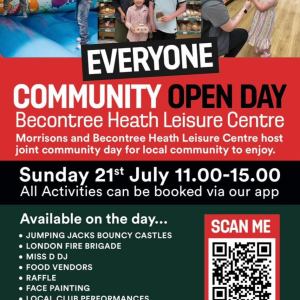 Community Fun Day poster